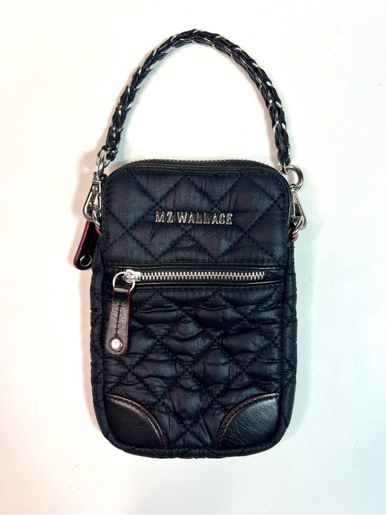 MZ Wallace Handbags - MZ Wallace Crosby Micro Quilted Nylon Bag Black